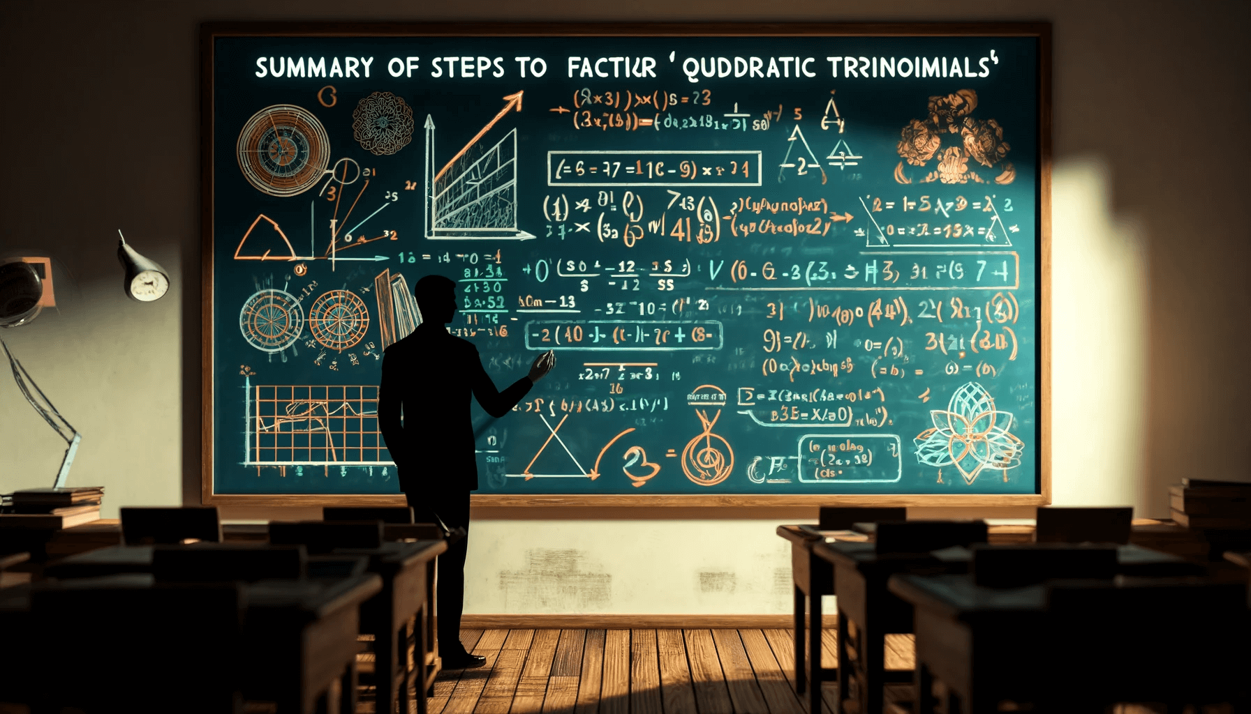 Summary of Steps to Factor Quadratic Trinomials